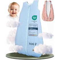 schlafsack ca KUNU® Baby 2 Tog - 60cm weicher Bio Musselin Schlafsack Baby bis ca. 3 Monate - Hautfreundlicher Babyschlafsack Neugeborene für das ganze Jahr In Size:XS (Child) Aldi Nord Prospekt –