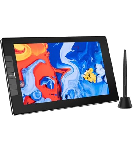 Tavoletta Grafica Ugee UE12 11,6" Con Schermo - 124% SRGB, 8 Tasti, Ideale Per Disegno E Ufficio - Foto 4