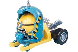 YOLOPARK Minions Despicable Me 4 Toys,Minion Mega Jerry Capsule Toy Cars Gifts for Toddler Boys and Girls Age 3 4 5 6 7 8 Year 0ld, Friction Powered Cars Pull Back Minions Action Figure Party Favors