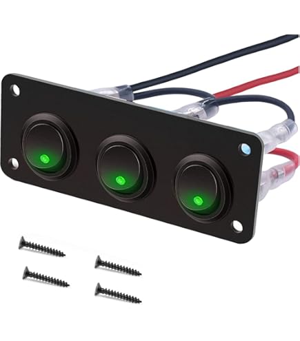 Votronic Schakelpaneel enkel - De kampeerspecialist