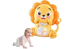 Masroo Musical Toys for 1 Year Old Boys and Girls, Baby Light Up Piano Keyboard Musical Toys for Toddlers 1-3, Early Learning Educational Infant Baby Boy Girl Gifts