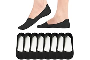 Caldodo Sneaker Socken Damen 39-42 35-38 Füsslinge, Unsichtbare Füßlinge Rutschfest Sommer Sneakersocken No Show Ballerina Socken