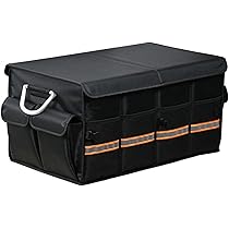 Organizer Pieghevole Per Bagagliaio Auto - Multi Scomparto Con Fondo Antiscivolo (Rosa)