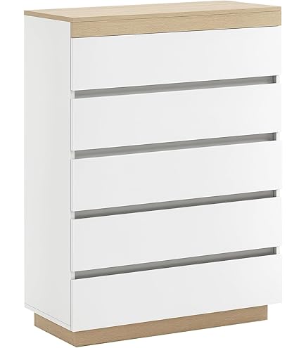 Cassettiera MilaniHome LASE - 60x38x103 Cm, Bianco, Made In Italy - Foto 7