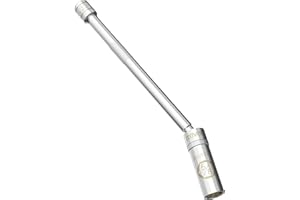 LEXIVON 5/8 "obrotowe magnetyczne gniazdo do świec zapłonowych, napęd 3/8" x 10 "długość całkowita | Ulepszona konstrukcja magnetyczna z cienkościennym gniazdem, stal Cr-v (LX-122)