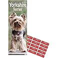 Yorkshire Terrier Slim Calendar 2025 | Dog Breed Yorkie Slimline Calendar | 12 Month Wall Calendar | January to December 2025 | With Free Organisational Stickers