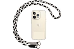Votvloay Handykette Universal zum Umhängen Handyband Kordel Kette für aus Nylon, Kompatibel mit jedem Handy und Smartphone,Phone Lanyard + 1 Stück Pad