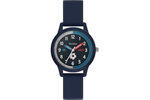 Tikkers Zegarek kwarcowy analogowy dla dzieci z silikonowym paskiem ATK1071, ciągnąć