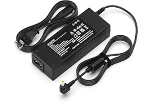 ETSSEMBO 19 V 4.74 A 90 W Chargeur Ordinateur Portable - Medion Toshiba Lenovo ASUS AC Adaptateur Connecteur : 5.5 x 2.5 mm, adapté à ASUS ZenBook Toshiba Satellite Medion Akoya Chargeur pc Portable Universel