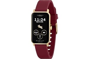 RADLEY Series 21 Womens Smart Watch with Cranberry Red Lozenge Silicone Strap RYS21-2148