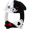 Funkrave LED Glowing Plush Ear Moving Jumping Hats Funny Bunny Hat Cap for Women Girls Cosplay Party, Free Size