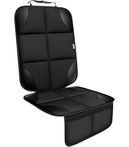 Prince Lionheart Tesla Car Seat Protector | 2-Stage Seatsaver Designed for Tesla Models S, 3, X & Y Waterproof for Kids Car Seat | Black