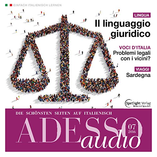 ADESSO-audio-Il-linguaggio-giuridico-72016-Italienisch-lernen-Audio-Recht-und-Sprache
