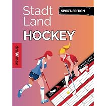 Onwomania Schlüsselanhänger „Hockey Spieler“ – Witziger Metall-Glücksbringer Als Geschenk Für Sport-Fans (Freunde, Familie, Kinder)