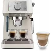 De'Longhi Stilosa &ndash; Manual Espresso Maker with Manual Cream Frother | Compact Coffee Maker, 15 Bar Pressure, Cappuccino Syste