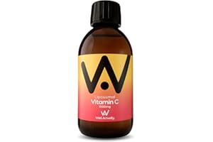 WELL ACTUALLY Liposomal Vitamin C 1000mg - (150ml - 30 Servings) High Strength Liquid Liposomal Vitamin C Supplement - Supports Immunity, Skin, Brain, Joints, Energy - Vegan, Fruit Fusion