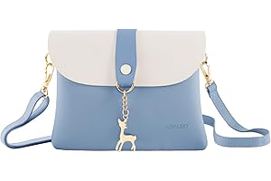 AISPARKY Small Cross Body Bag for Girls PU Leather Shoulder Handbag Cross Body Purse Cute Gifts for Teens Girls