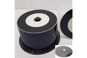 Graphic Express 50x CD Vinyl Imprimable- Printable Ink Jet - CDR80 - Black Dye Vierge R 80