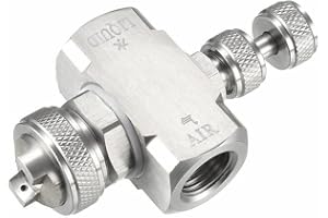 JINSBON Boquilla atomizadora de aire 1/4BSPT de nebulización de baja presión tipo boquilla de pulverización para polvo espacial, refrigeración, humidificación