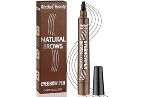 ‎IMETHOD iMethod Augenbrauenstift - Upgrade Augenbrauen TattooPen Augenbrauen Make-up Langlebig Wasserdicht und Wischfest Braun