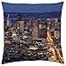Produktbild San Francisco Skyline From Twin Peaks AT Dusk – Überwurf Kissenbezug Fall (40,6 x 40,6 cm)