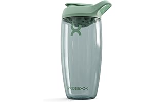 Promixx PURSUIT Eiweiß Shaker – 700ml Premium Shaker für Proteinpulver, Supplements & Pre-Workout – Auslaufsicher, BPA-frei, Leicht zu Reinigen – Seegras Grün