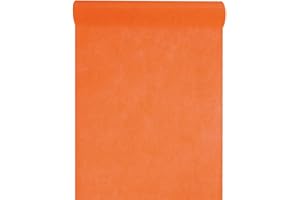 SANTEX Vlies Tischband Tischband Elegante Tafel 0,3 x 10 m orange