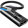 Video Capture Card, NEEFEAER 4K HDMI to USB Capture Adapter, HDMI Video Capture Card for Video/Gaming/Streaming/Online Teaching