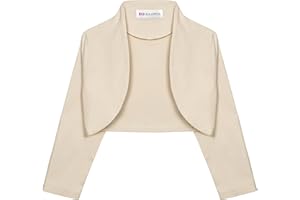 Bolerose Girls 3/4 Sleeve Childrens Kids Bolero