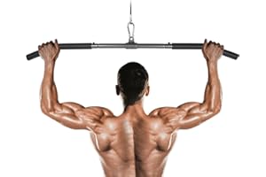 Lyndwin Barre Tirage Musculation, Barre de Tirage Dos, Arrière Levier de Tension Épaule Tirant Tige Barre Tirage Dos Musculation Accessoire Tirage Musculation