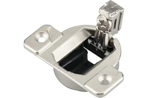 Holdly Lot de 8 charnières de porte d'armoire Blum à visser à 110 degrés pour remplacer les charnières d'armoire Blum d'origine (plaque de montage non incluse)