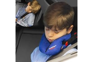 ‎SANDINI SANDINI SleepFix® Kids Outlast® – Kinder Schlafkissen/Nackenkissen mit Stützfunktion und Temperaturausgleich – Kindersitz-Zubehör für Auto/Fahrrad/Reise – Verhindert Abkippen des Kopfes im Schlaf