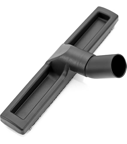 DeClean Universal Wassersaugdüse Für Staubsauger – 36 Cm Breit, Mit Gummilippen & Nylonborsten, Flexibel