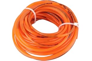 HILITAND Hochleistungs-Urethan-Rundriemen, PU-Antriebsriemen Polyurethan-Rundriemen für Antriebsübertragung Orange(3mm*10m)