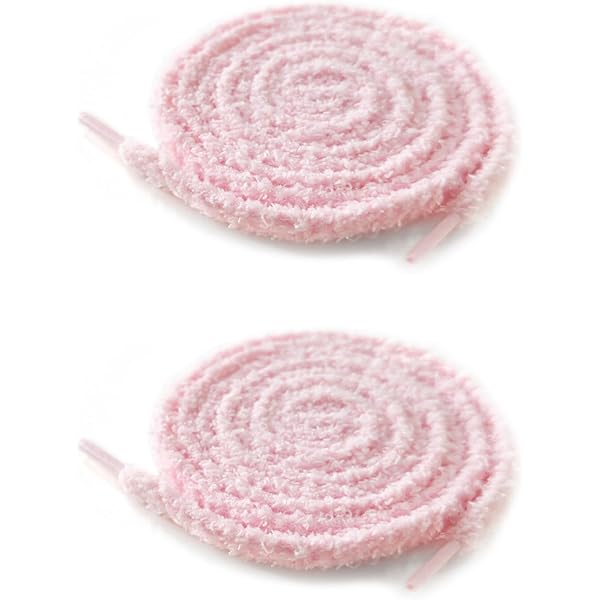 Olukssck 2 paar platte veters, 10 mm brede scheurvaste schoenveters voor sneakers, sportschoenen, gymschoenen, vrijetijdsschoenen, warm roze, 145 cm