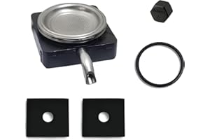 RicambIT Kit Ricambi Manutenzione Compatibile Con Didiesse Frog - Porta Cialda - Filtro Doccia - Dado - Guarnizione - Beccuccio - 2 Spessori