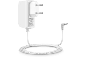 Aukru Chargeur 6V Adaptateur Secteur Alimentation Pour Babyphone Philips Avent SCD505/00、SCD503/26-Blanc