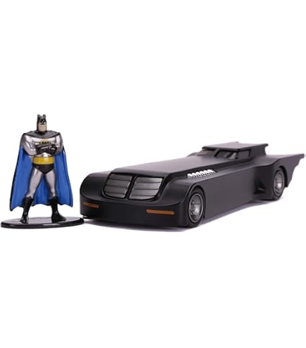Batmobile Batman 1989 Jada Toys - Scala 1:32, Con Figura Batman, Metallo Pressofuso - Foto 6