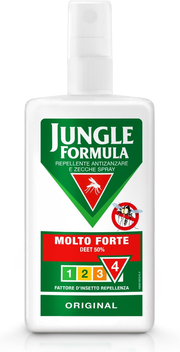 Avis d'Expert & Test Approfondi : Jungle Formula Molto Forte Spray Repellente A (Sélection)