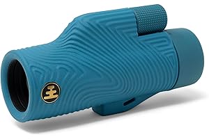 Nocs Provisions Field Tube 10x32 Wasserdichtes Monokular, 10X Vergrößerung Teleskop, Bak4 Prisma, Breites Sichtfeld für Vogelbeobachtung, Rucksackreisen & Wildtierbeobachtung - Korsisches Blau