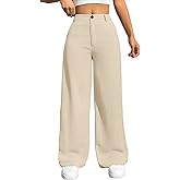 Toochki Trousers for Woman Pants Women's Formal Office Korean | Beige Track Pant | Straight | Cotton Spandex Stretchable Trou