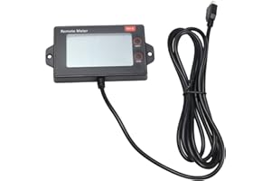 DASVOLT®, display LCD RM-6 Adatto solo per DASVOLT SNRE Series MPPT Regolatore di carica solare Tipo di porta: TTL