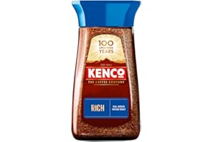 Kenco Rich Instant Coffee, Medium Roast , Unflavoured 200g, Pack of 1