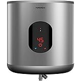 سخان مياه كهربائي مع شاشة رقمية من تورنيدو EWH-S55CSE-S – 55 لتر، فضي