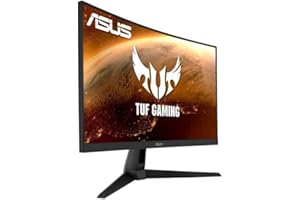 Asus TUF Gaming VG27WQ1B - Monitor gaming curvo de 27'' WQHD (2560 x 1440, 165 Hz, 1 ms, 1500R, 16:9, FreeSync Premium, HDR10, HDMI, DisplayPort) Gris