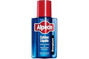 Alpecin Caffeine Liquid Hair Tonic 200ml | Prévient et réduit la chute des cheveux | Energisant pour une croissance forte et naturelle
