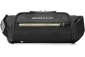 Briggs & Riley HTA Sling Bag, Negro, Black, Talla única, Bolso bandolera