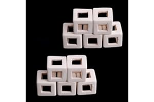 YUSHU - Rifugio per piccoli pesci in ceramica per la casa, per l'allevamento delle grotte per acquario, vaso di argilla, nido di gamberetti, ornamenti per acquario, per animali domestici