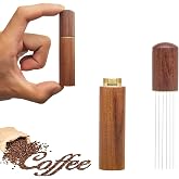 Joyzzz Espresso Kahve Karıştırıcı, Espresso Dağıtımı i&ccedil;in Profesyonel Kahve Karıştırma WDT Aracı, El Tampers Karıştırma Aracı