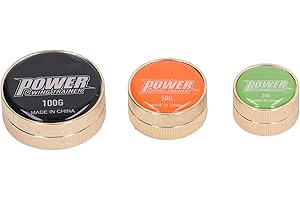 VGEBY Urządzenie do Dodawania Ciężarów Tenisowych, Rakieta Tenisowa Swing Weight Practice Pomoc Szkoleniowa Urządzenie do Dodawania Ciężarów Zwiększenie 100g 50g 25g